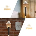 thumbnail image 3 of SEWCHICS Baseball Bat Display Wall Mount Wooden 2Pcs for Baseball Enthusiasts, 3 of 8