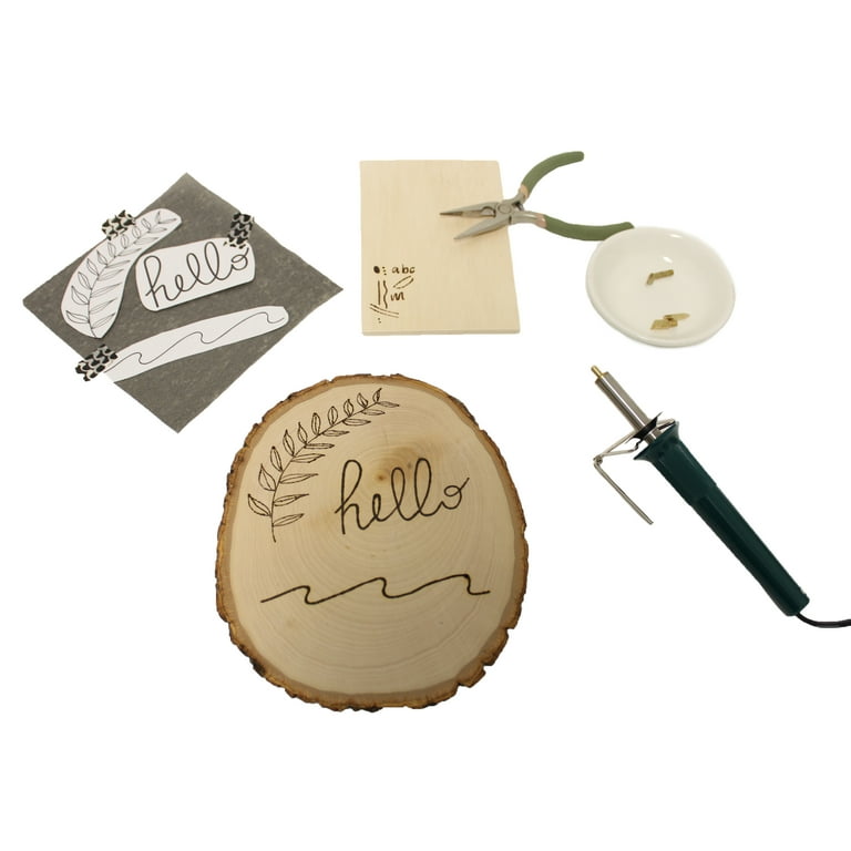 Burning outlet wood craft