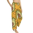 thumbnail image 2 of Haiem Avocado Dog Women's Pajama Pants Ultra Lightweight Pjs Bottoms Sleepwear Bottom Pants With Pocket Drawstring-Large, 2 of 9