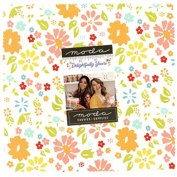 Moda - Delightfully Yours Layer Cake by Sherri & Chelsi 42 pcs