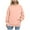 Pink, variant on lmcalzta Crewneck Sweatshirts for Women Fleece Lined Casual Comfy Long Sleeve Pullover with Pockets