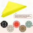thumbnail image 4 of Uxcell 2-Pack Bandanas de Color Sólido, 21 Pulgadas/54cm Pañuelo Suave de Poliéster para Hombre/Mujer/Caballero, Pañuelos para la Cabeza [Amarillo], 4 of 7