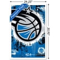 thumbnail image 3 of NBA Orlando Magic - Maximalist Logo 23 Wall Poster, 22.375" x 34" Framed, 3 of 5