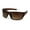 All Brown, variant on Mens Rectangular Warp Plastic Sport Bi-focal Reading Lens Sunglasses Shiny Black 2.25