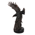 thumbnail image 4 of Large Wings of Glory Bald Eagle Diving Towards Mountain Statue With Base 17"H, 4 of 8