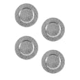 thumbnail image 2 of Jiallo 31166 13 in. Frankford Charger Plates, Silver - Set of 4, 2 of 3