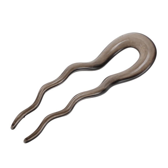 Unique Bargains 1 Pc Hair Pin U-shaped Hair Accessories 3.94"x1.18" Gray