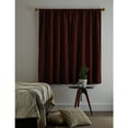 thumbnail image 3 of Better Homes & Gardens Julius Blackout Jacquard Curtain Panel, 1 Panel, Burgundy, 50" W x 63" L, 3 of 7