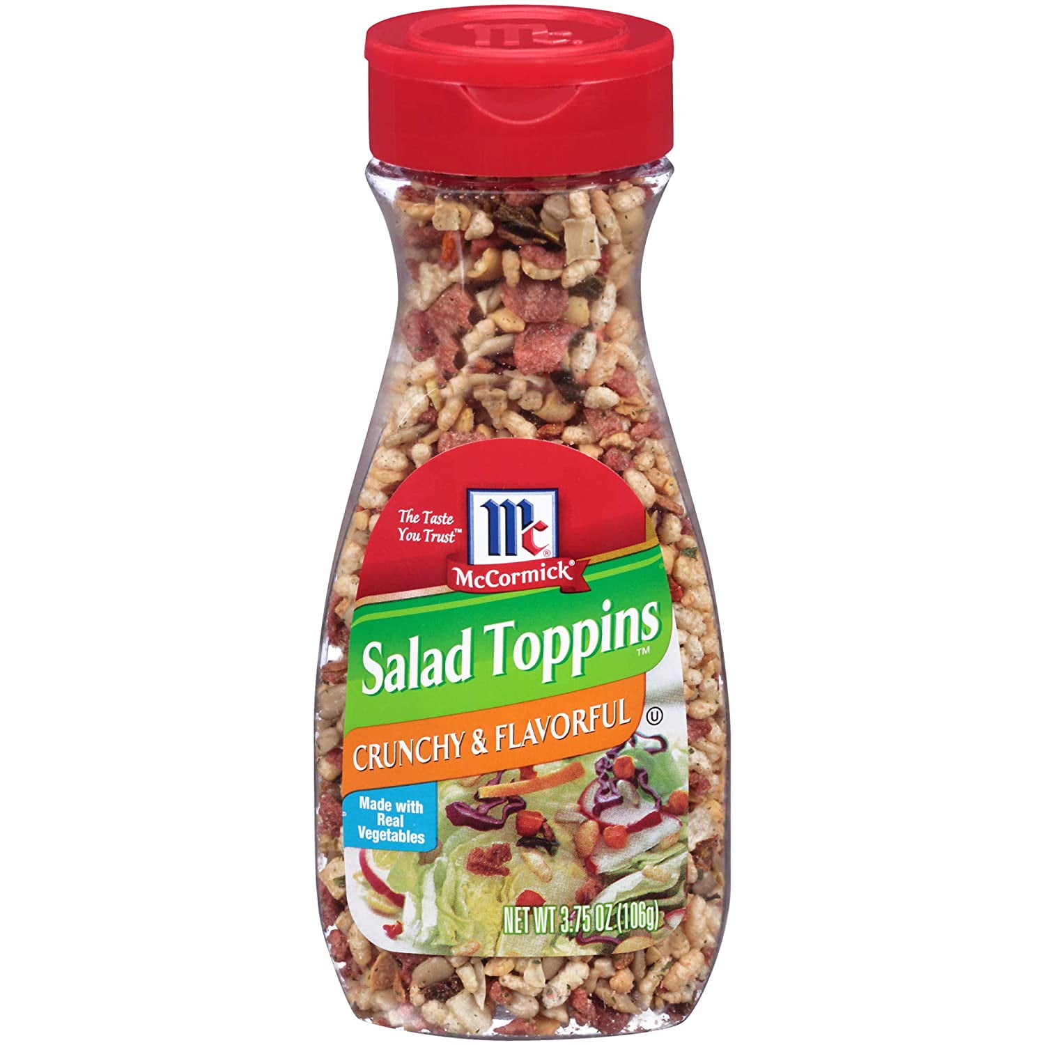 McCormick Salad Toppings, Crunchy & Flavorful, 3.75 oz (5 Pack)