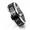 Black, variant on Men's Roman Numeral Spinner Ring, Stainless Steel 8mm Rotating Band with Contrasting Number Details, 6g Substantial Feel, Sizes 7-11, for Date Nights, Weekends and Gift for Him