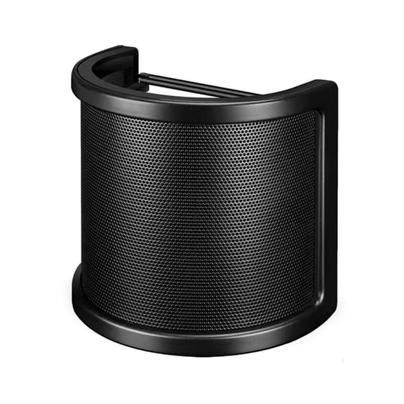Lerpwige Microphone Popping Filter PC Studio Recording Metal Windscreen Condenser