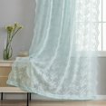 thumbnail image 4 of Cortina YJ YANJUN Seafoam Sheer 132 x 244 cm, color verde menta, 4 of 7