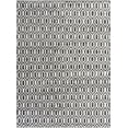 thumbnail image 3 of Unique Loom Chindi Jute Collection Area Rug (10' x 14' 1" Rectangle Black and White), 3 of 6