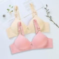 thumbnail image 4 of Women's Plus Size Push Up Bra Wirefree Seamless Bra Cotton Comfort Wire Free Bra, 4 of 6