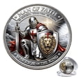 thumbnail image 4 of Inspiring Double Sided Memorial Coin for Collectors, Nostalgic Commemorative Token & Religious Art featuring 1.6 Inch Design for Coin Enthusiasts, 4 of 5