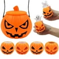 thumbnail image 2 of Mikilon Halloween Decorations, Unique Pumpkin Stress Relief Toys For Kids And Parents For Halloween, multicolor, 2 of 8