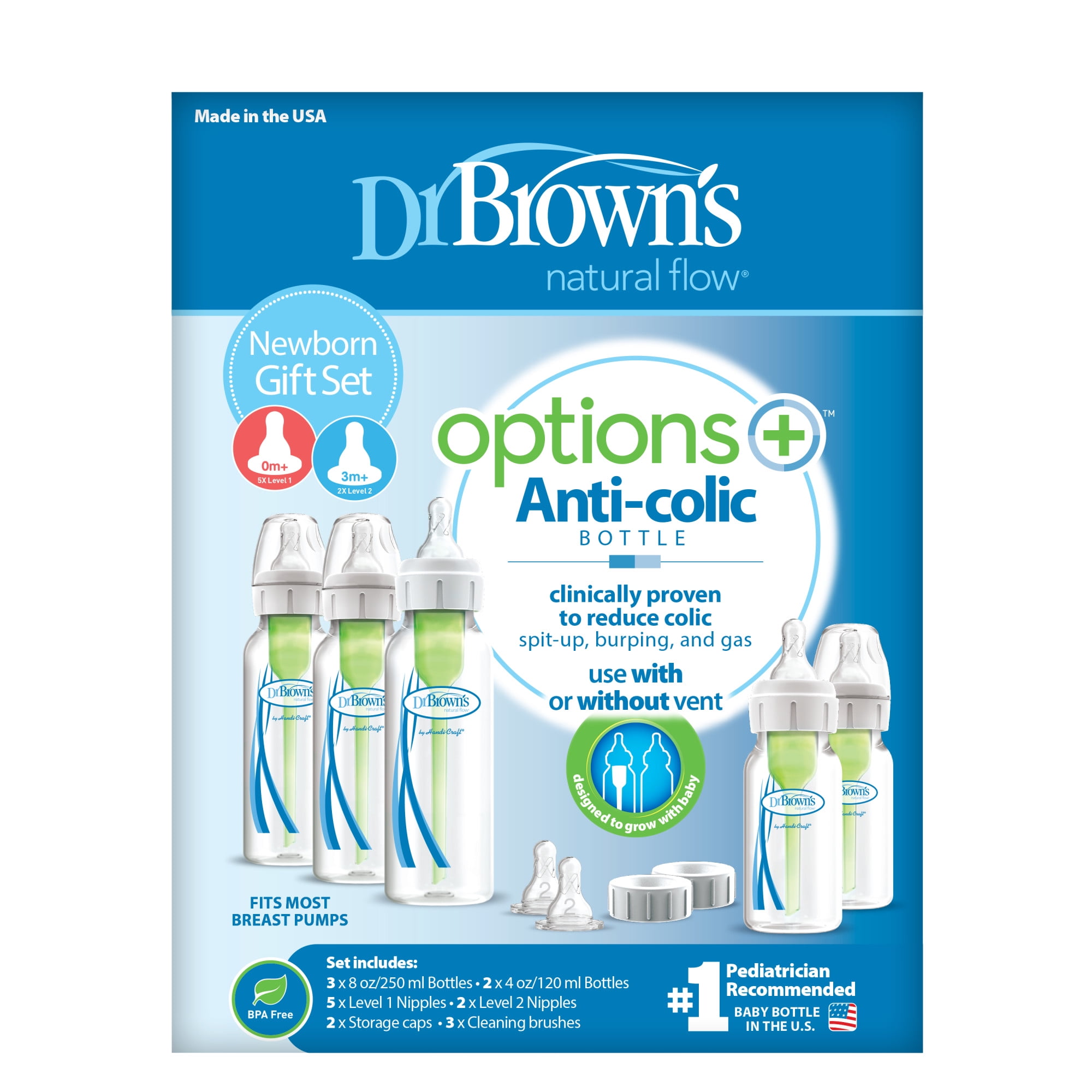 Dr Browns Biberon Anti-Colic Options+ Bosque 150ml