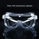 thumbnail image 3 of Gafas protectoras de seguridad, lentes transparentes, antivaho Gafas protectoras de seguridad Gafas de laboratorio Gafas de protección contra salpicaduras químicas/impacto (paquete de 2), 3 of 5