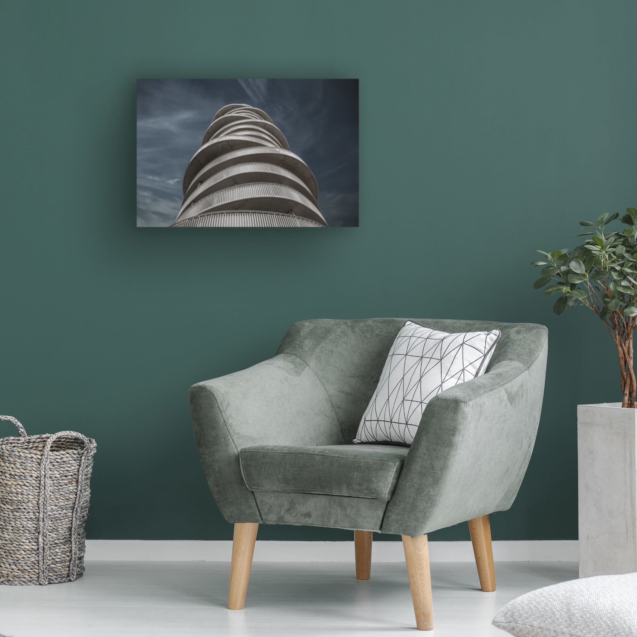 Trademark Fine Art Inge Schuster Urban Architecture Canvas Wall Art