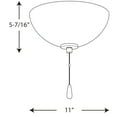 thumbnail image 4 of Gather Collection Two-Light Universal Bowl Fan Light Kit, 4 of 4