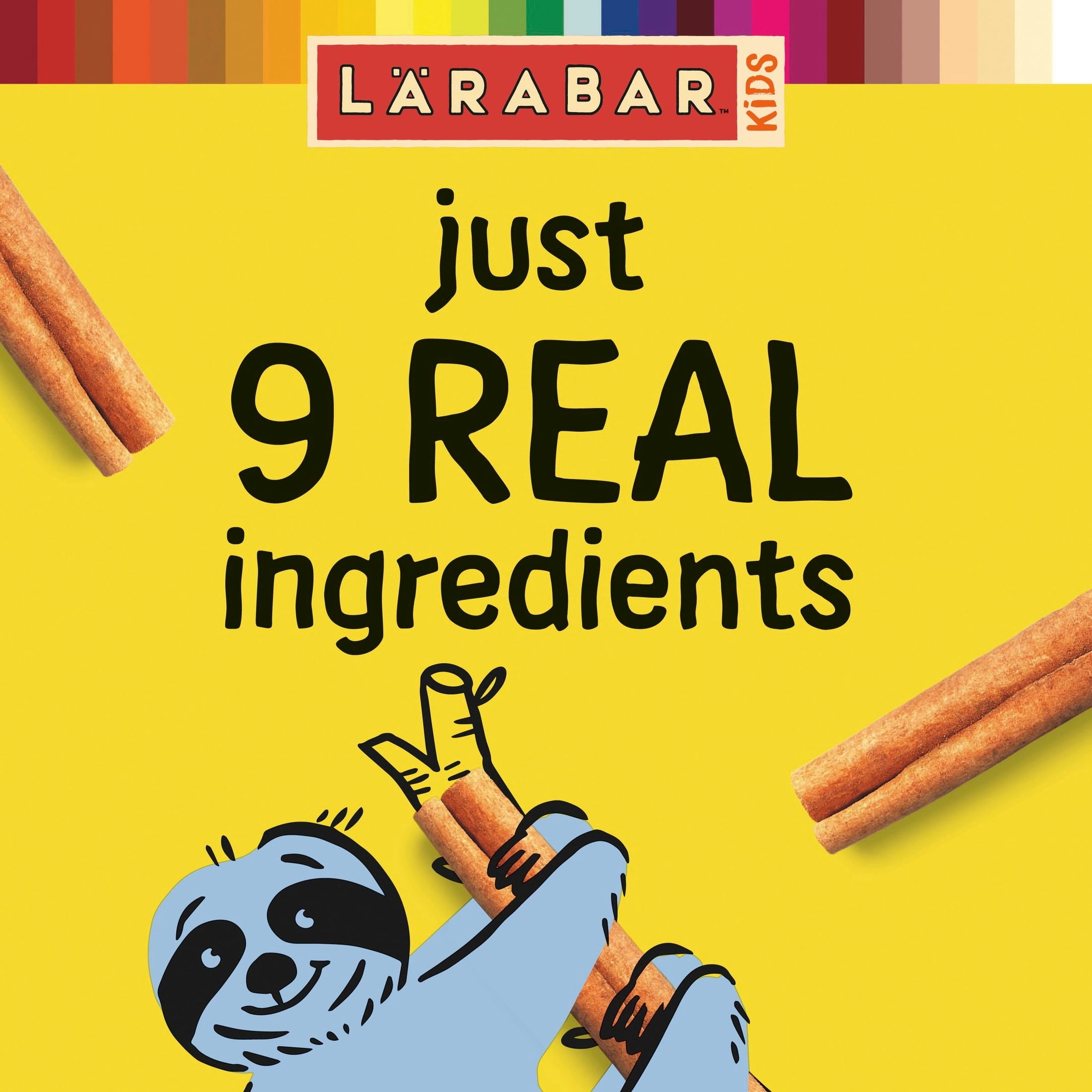 Larabar Kids, Bakes Cinnamon Swirl Bars, Gluten Free, 6 Count, 5.76 oz