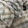 thumbnail image 3 of Wajade Fluffy Comforter Cover Set Rabbit Bubble Faux Fur Duvet Cover Luxury Cozy Bedding Set 3 Pieces with Zipper -1 Duvet Cover and 2 Pillow Cases,Gray Tie Dye Full Size Set, 3 of 6