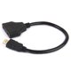 thumbnail image 4 of Cable Convertidor a de Computador Monitor de Televisión Fotografía y Yotijar HDMI / macho a HDMI / hembra convierte el cable, 4 of 8