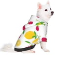 thumbnail image 2 of Pofeuu Strawberry and Lemon Print Dog Clothes Dogs Sweater Soft Puppies Clothing Winter Puppy Sweaters Warm Outfit for Dogs-Large, 2 of 7