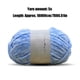 thumbnail image 3 of Wosthever Bola de hilo de terciopelo de 100g para bufandas, chal, cárdigan, hilos de tejer DIY, suéter, calcetines, sombrero, gorro, hilo de Type3 NO3, 3 of 6