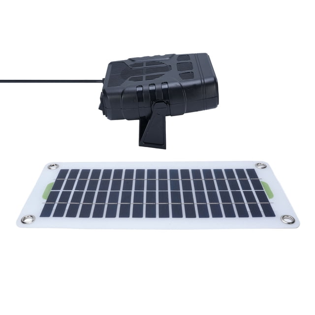 Calentador Espacial Con Panel Solar, Calentador De Panel Solar De Silicio Monocristalino, De Control De Temperatura, Conversión De Energía Eficiente, Portátil Para