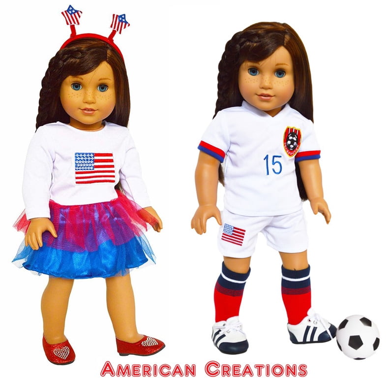 american girl soccer set