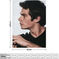 thumbnail image 3 of Blanket Dylan Star Obrien Blanket Poster Soft Comfortable Warm Wool Blanket Fan Gift Suitable for Room Sofa Office Bed Car Camping Sofa Decoration Comfortable 30"x40", 3 of 6