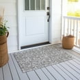 thumbnail image 6 of Addison Rugs Chantille Indoor/Outdoor Transitional Floral Ivory Washable Rectangle Rug, 1'8" x 2'6", 6 of 6