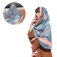 thumbnail image 2 of 1pc Flamingo Pattern Summer Vacation Beach Sunscreen Oversized Beach Towel Scarf Shawl for Women, 2 of 6