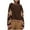 Brown, variant on YABCSAZ Sweatshirts for Women Oversize Long Sleeve Round Neck Tops Casual Loose Fit T Shirts Color Matching Blouses Fall Trendy Outfits