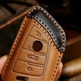 thumbnail image 4 of Car Key Fob Cover Case Protector For BMW X5 530Li 5 Series 325 Car Key Case Fob Cover Leather, 4 of 24
