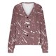 thumbnail image 5 of Puntoco Chaqueta Informal Con Botones Y Estampado De Moda Para Mujer, 5 of 5