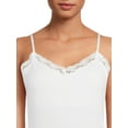 thumbnail image 4 of No Boundaries Juniors' Lace Trim Cami Top, 4 of 5