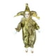 thumbnail image 2 of Figura de acción de muñeca de porcelana triangular de 22 cm, divertida muñeca arlequín, juguetes de colección Amarillo, 2 of 9