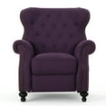thumbnail image 6 of GDF Studio Waldo Tufted Fabric Recliner, Plum, 6 of 6