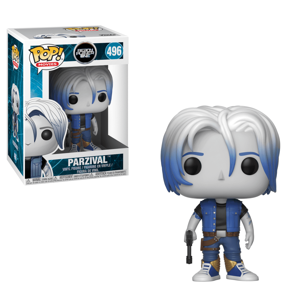 FREE POP PROTECTOR FUNKO POP READY PLAYER ONE PARZIVAL TRANSLUCENT EXCLUSIVE 