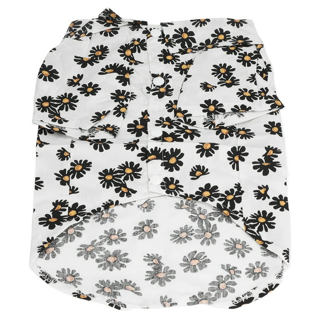 Camisa para perro con estampado de margaritas, camisa para perro con estampado de margaritas, suministros para mascotas, camisa estampada para mascotas, calidad superior