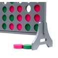 thumbnail image 2 of Tailgating Pros Premium Giant Four in a Row with Carrying Case - Jumbo Oversized Outdoor Yard Game - Connect Multiple Pucks in a Row to Win - Many Puck Colors Available!, 2 of 4