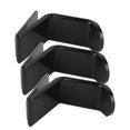 thumbnail image 3 of Soporte de pared para mando de juegos, 3 unidades, acrílico, para debajo del escritorio, consola de juegos de escritorio, color negro, 3 of 15