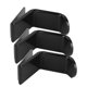 thumbnail image 3 of 3 piezas Soporte de pared para controlador de juegos Soporte de acrílico para debajo del escritorio Soporte para consola de juegos de escritorio Negro, 3 of 10