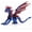 Pterosaur-blue, variant on 3D Metal Puzzles for Adults, Mechanical Dragon Model Kit | Challenging 3d metal puzzles for adults. DIY mechanical puzzle dragon & steel metal model kits. Unique desk decor gift