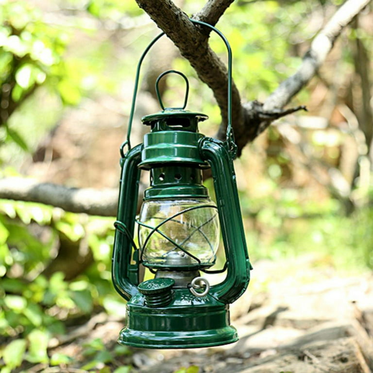 Xmarks Blizzard Hurricane Oil Lamp Burning Lantern Vintage Kerosene Lamp  Iron Lantern Oil Lamp Decoration
