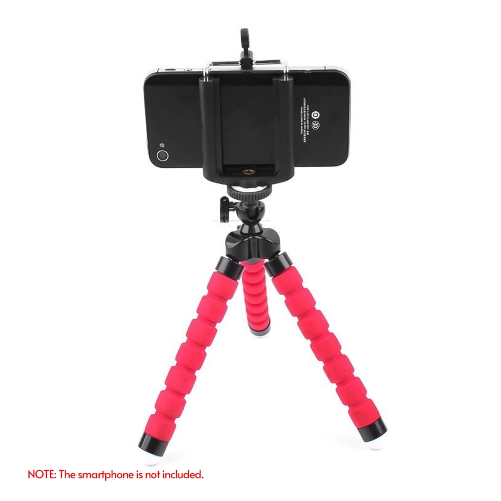 Portable mini Octopus Tripod stand w/Phone holder for live streaming selfie a5m6 