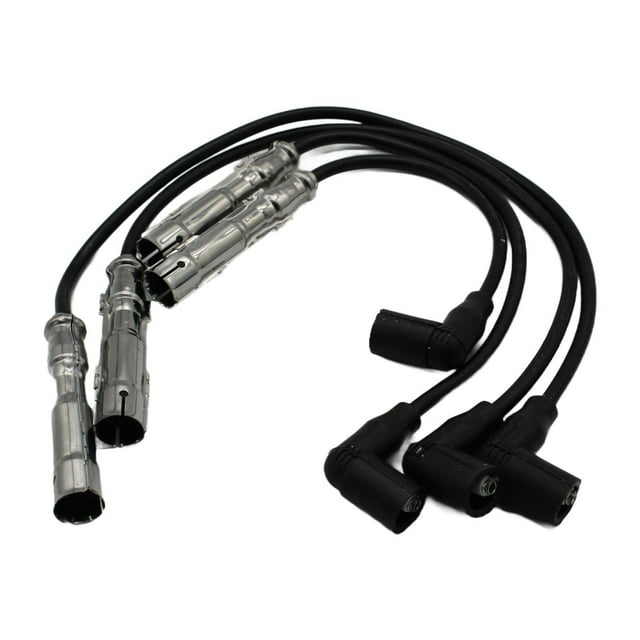 Arnés de la bobina del motor,Cable de arnés de bobina de encendido 030905430N compatible,Arnés de bobina de encendido de alto rendimiento negro,Repuestos para motores de automóviles