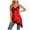 Z03-Red, variant on COMVALUE Lace Trim Camisole Tops for Women Layering Asymmetrical Patchwork Cami Spaghetti Strap Tank (Brown, S)